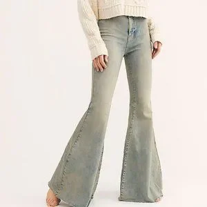 Free People Just Float On Flare Jeans